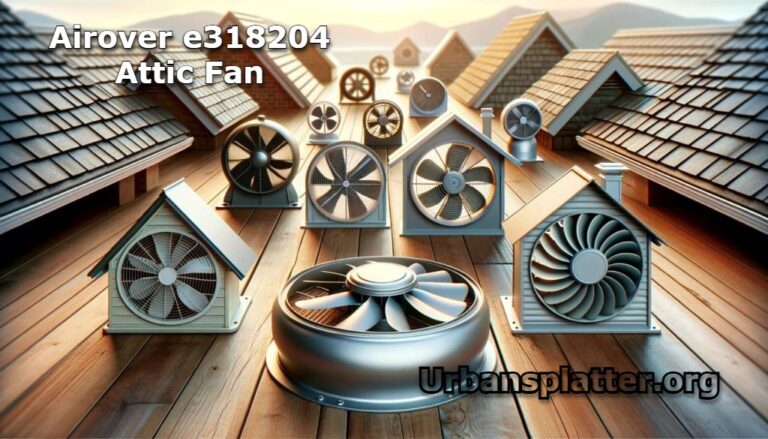 Airover e318204 Attic Fan