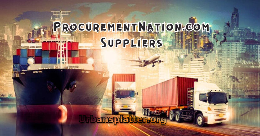 ProcurementNation.com Suppliers