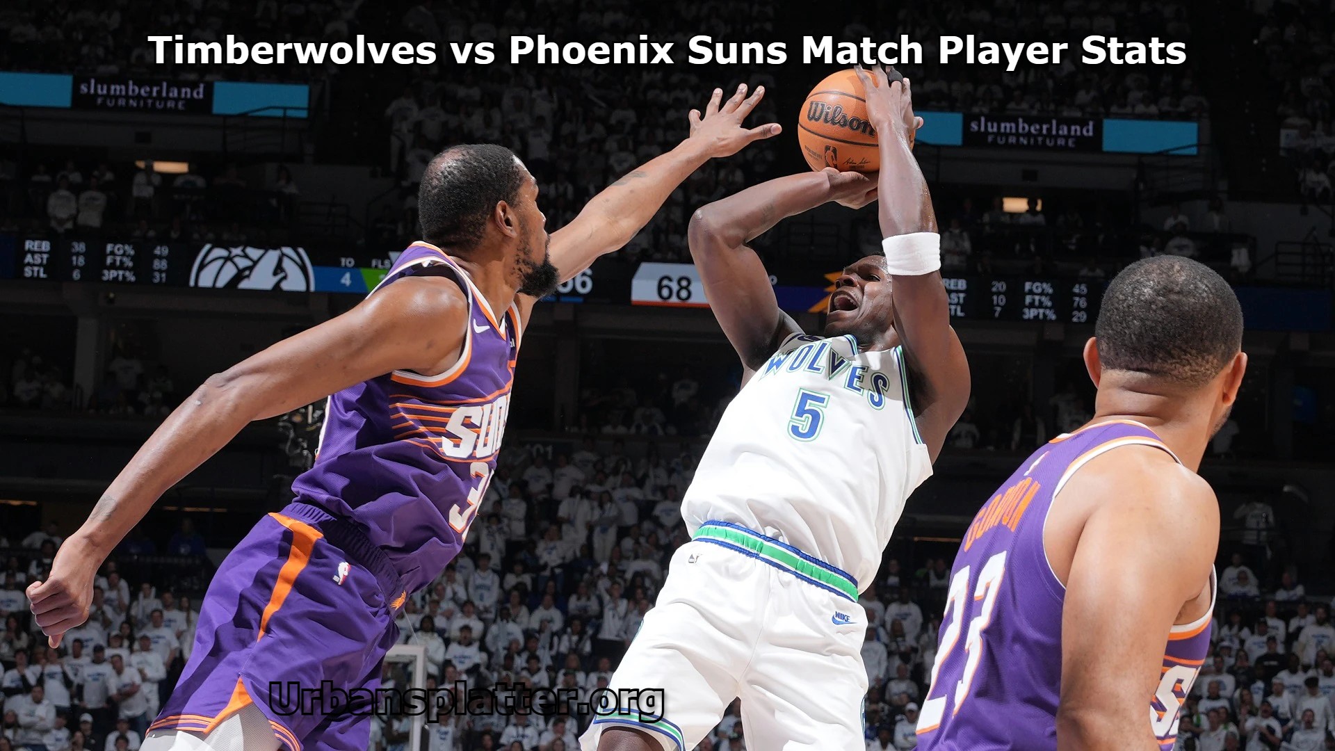 Timberwolves vs Phoenix Suns Match Player Stats