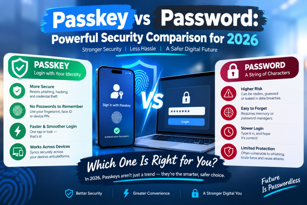 Passkey vs Password