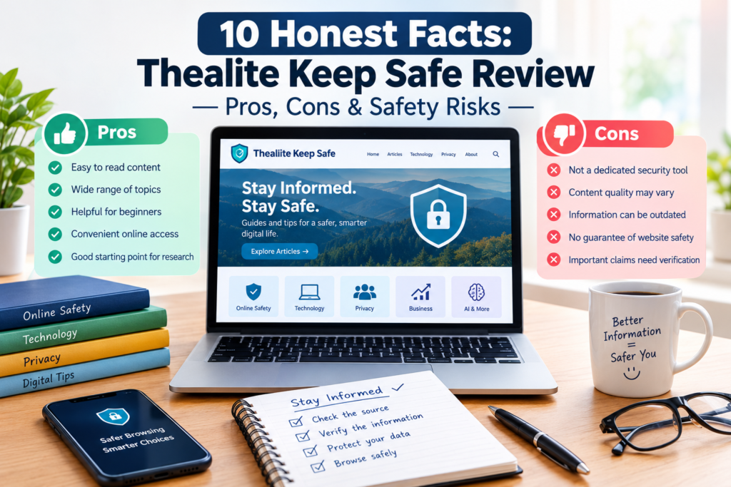 10 Honest Facts: Thealite Keep Safe Review — Pros, Cons & Safety Risks 10 Honest Facts
